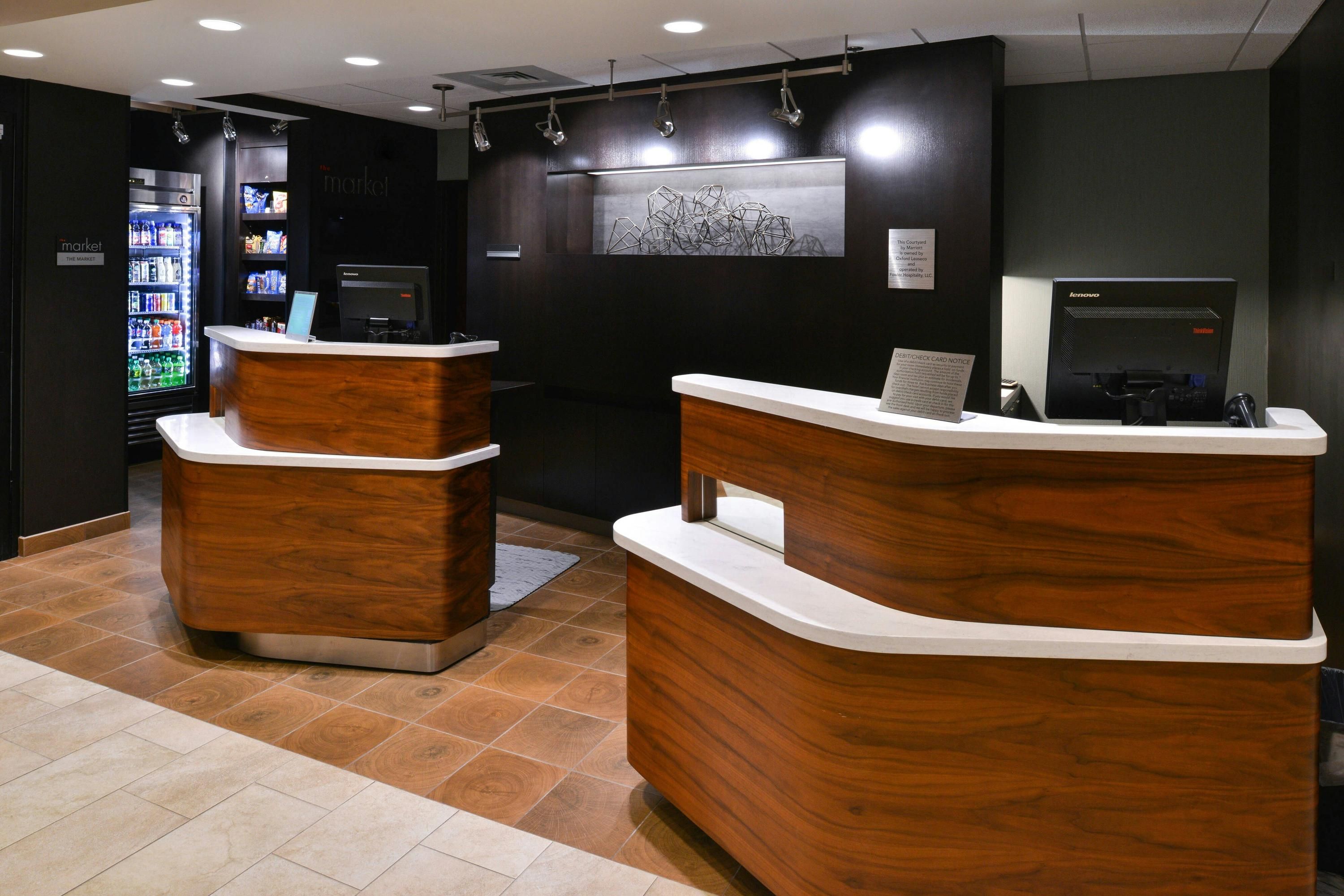 Front desk