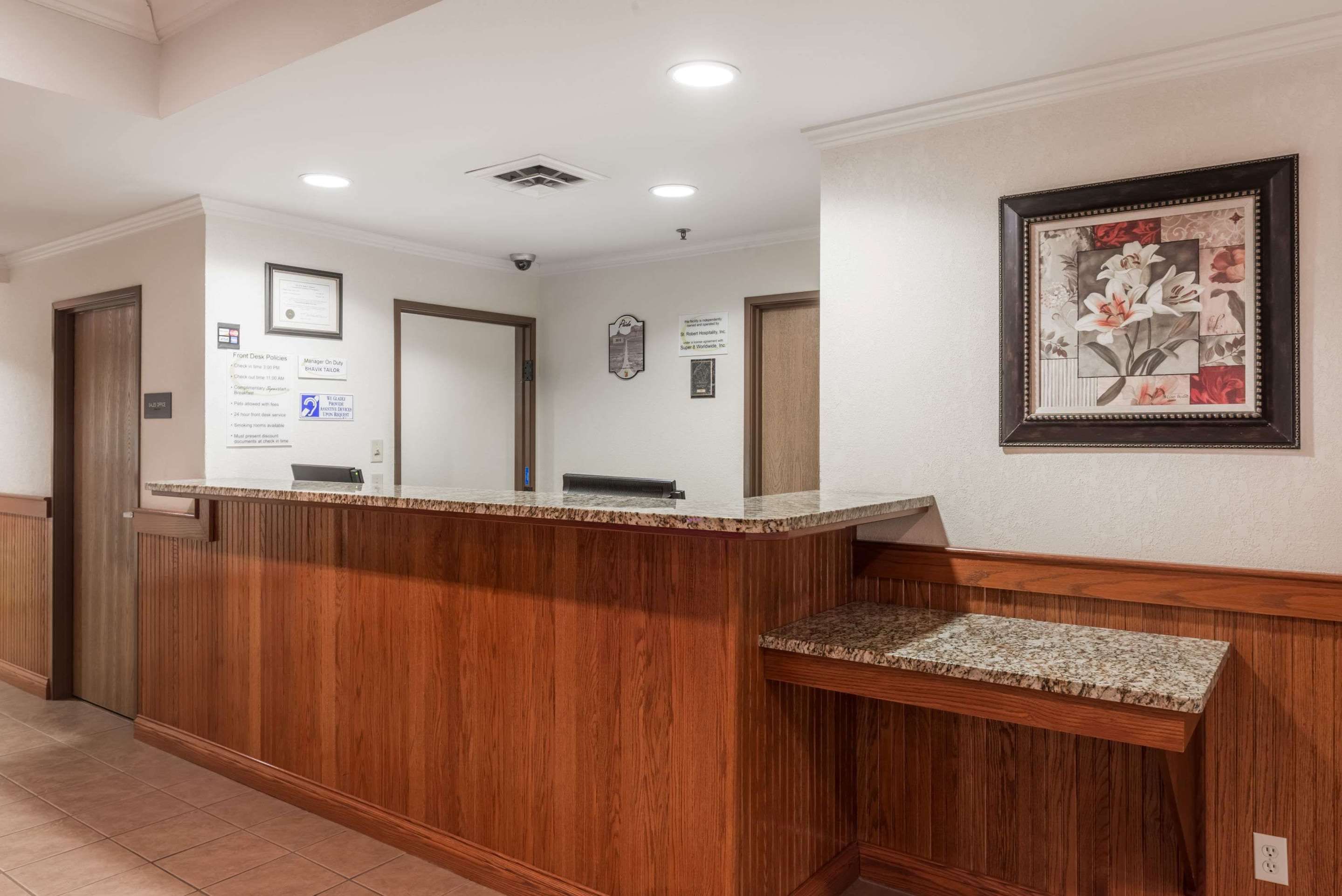 Front desk