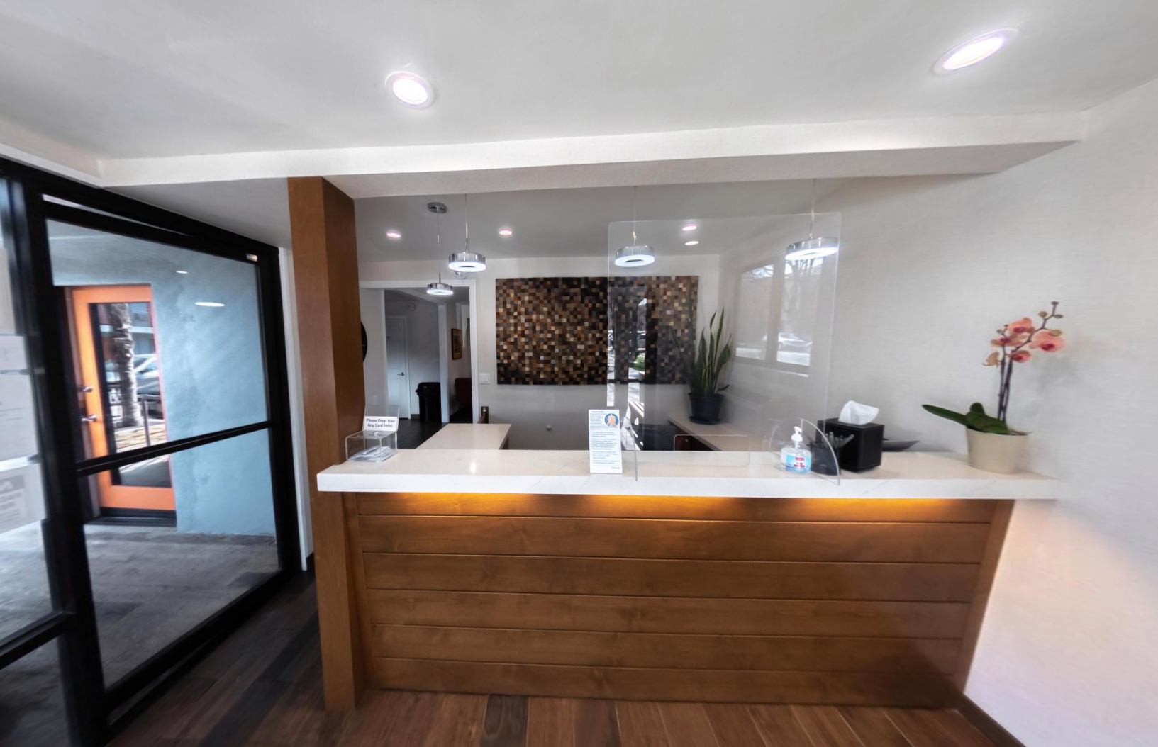 Front desk