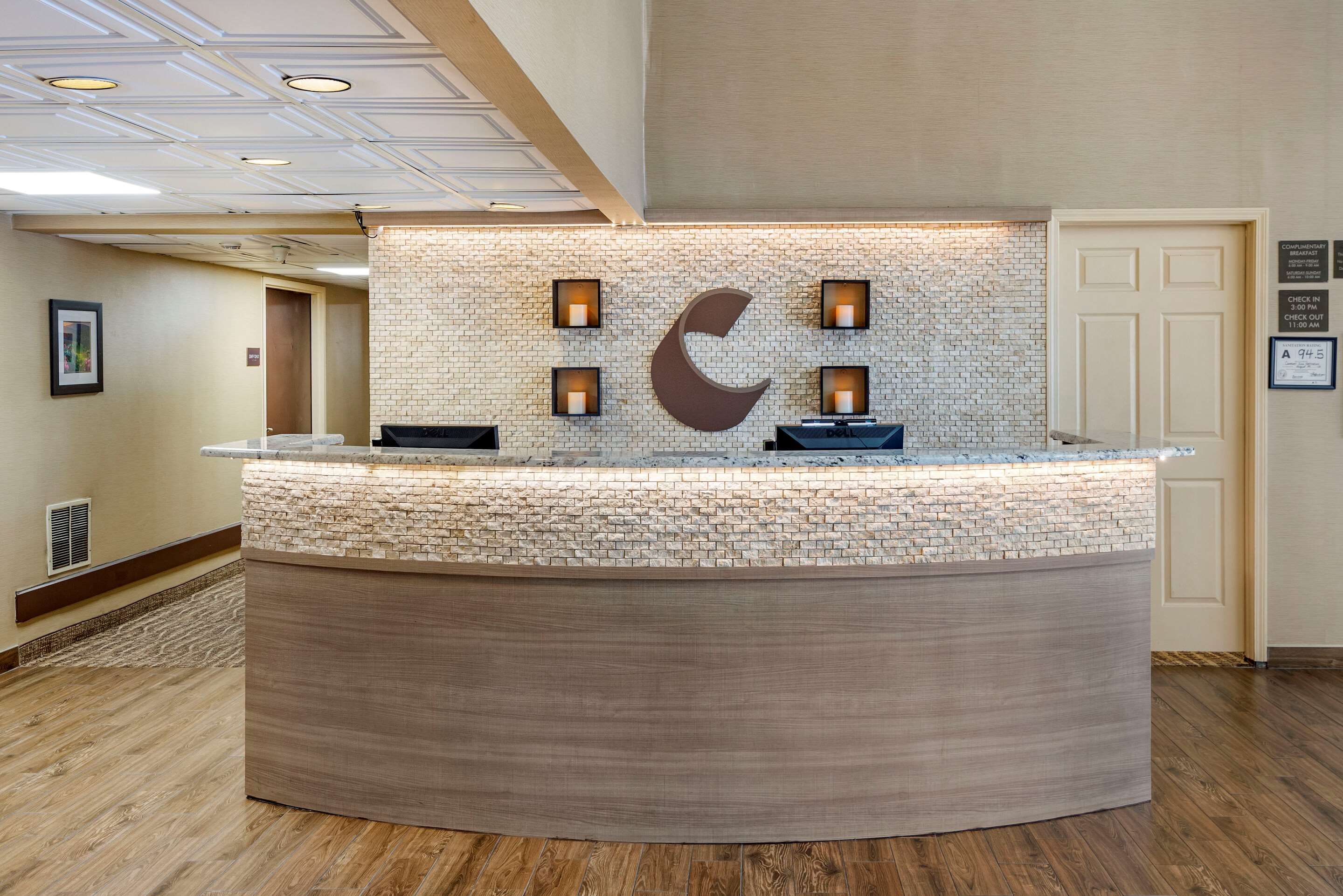 Front desk