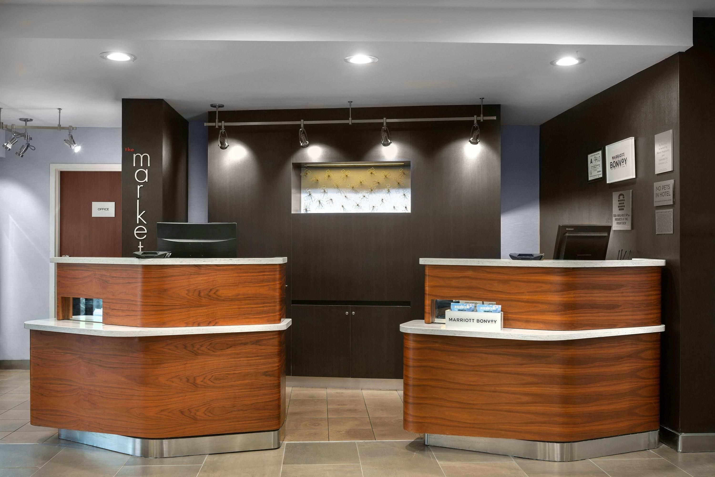 Front desk