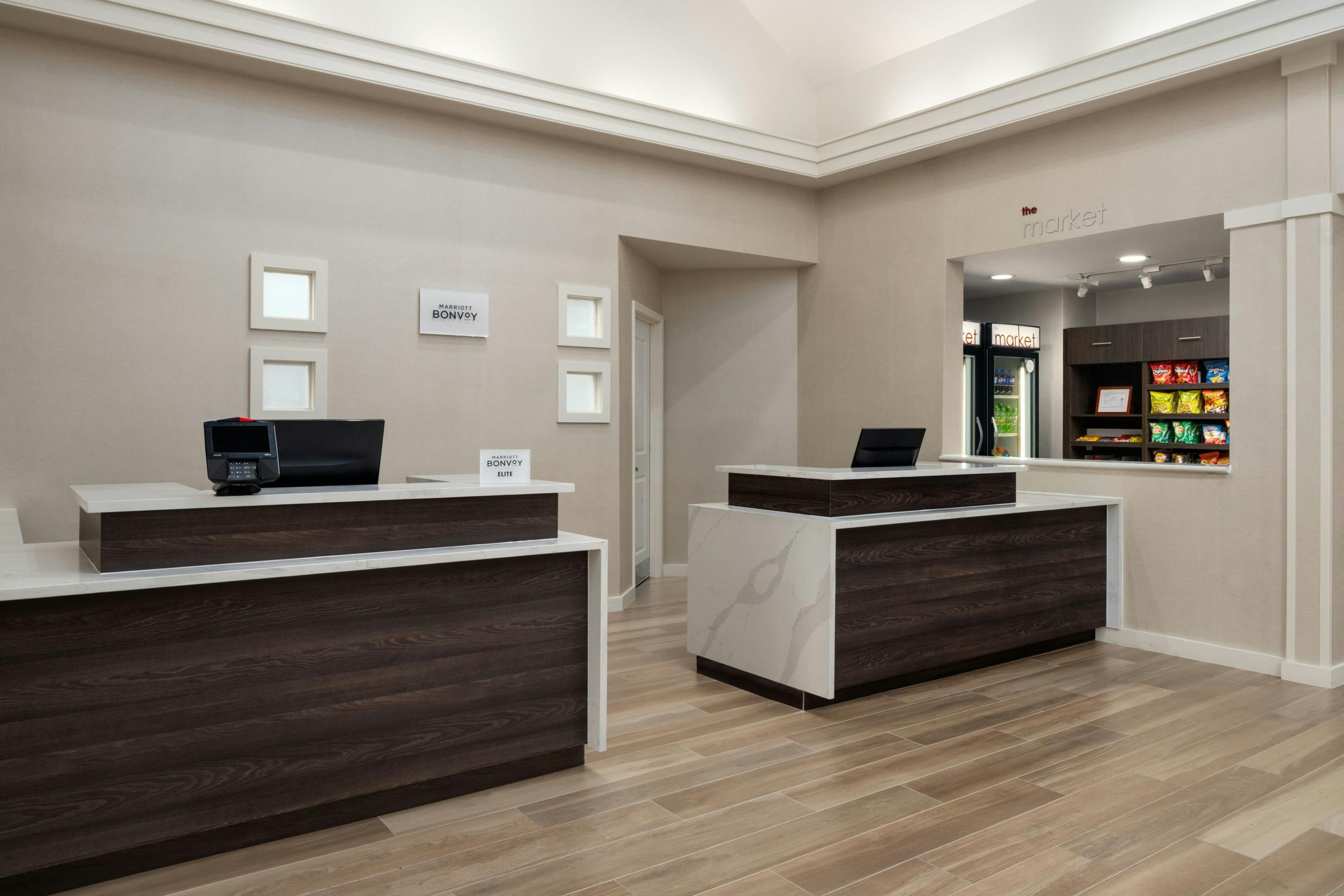 Front desk