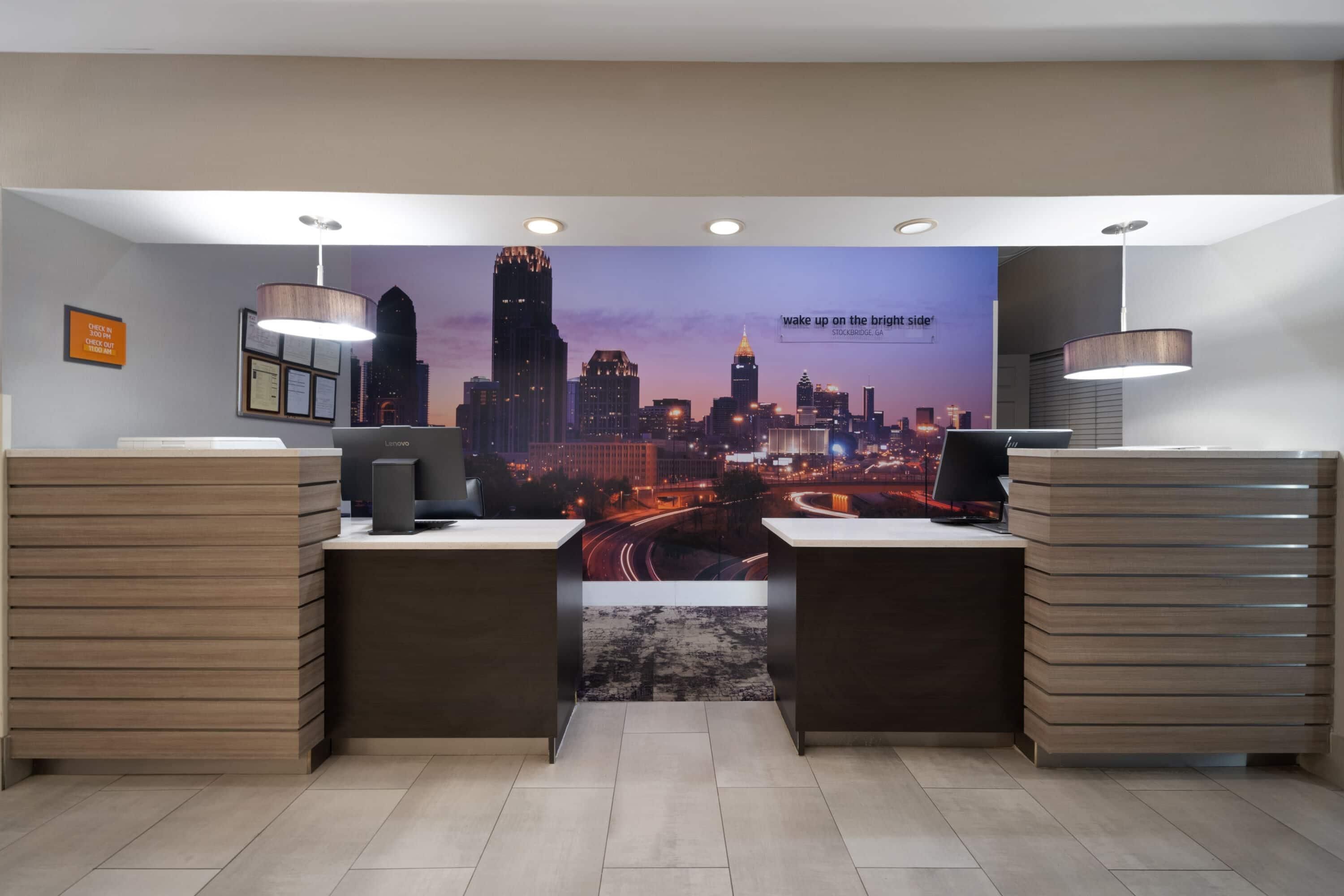 Front desk