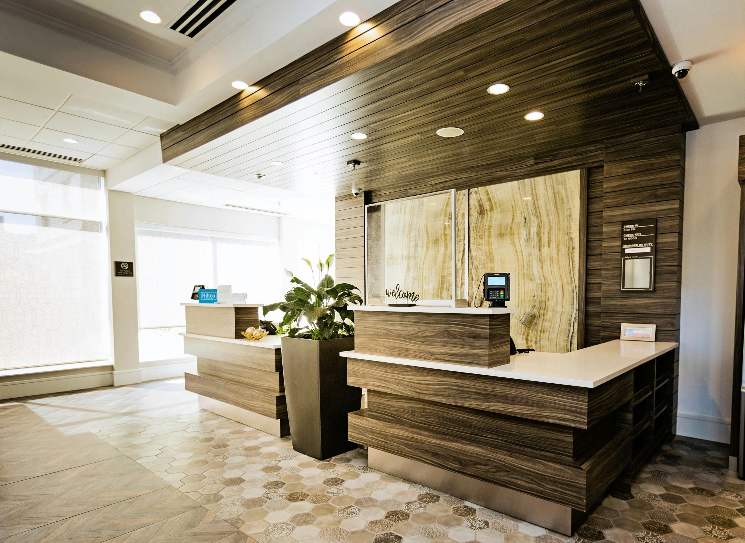 Front desk