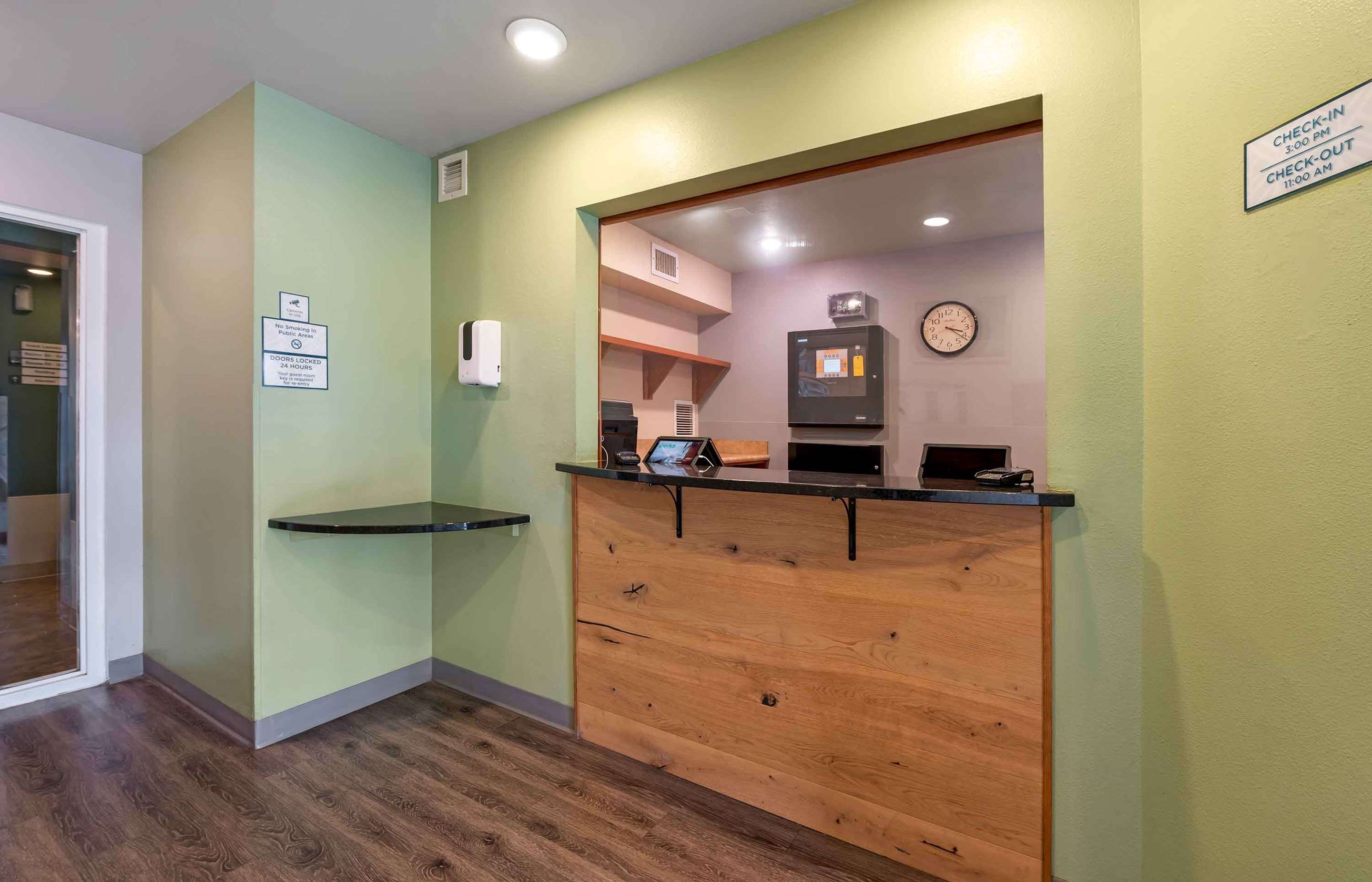 Front desk