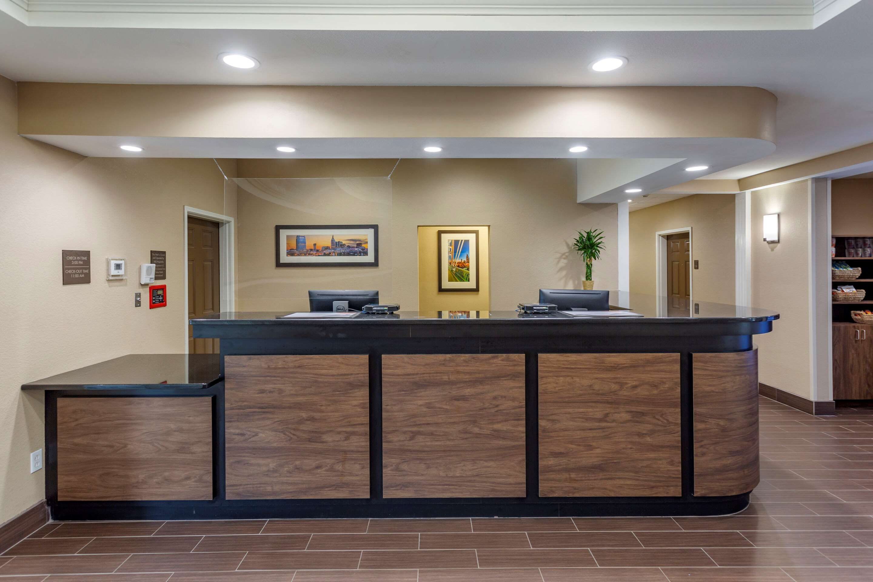 Front desk