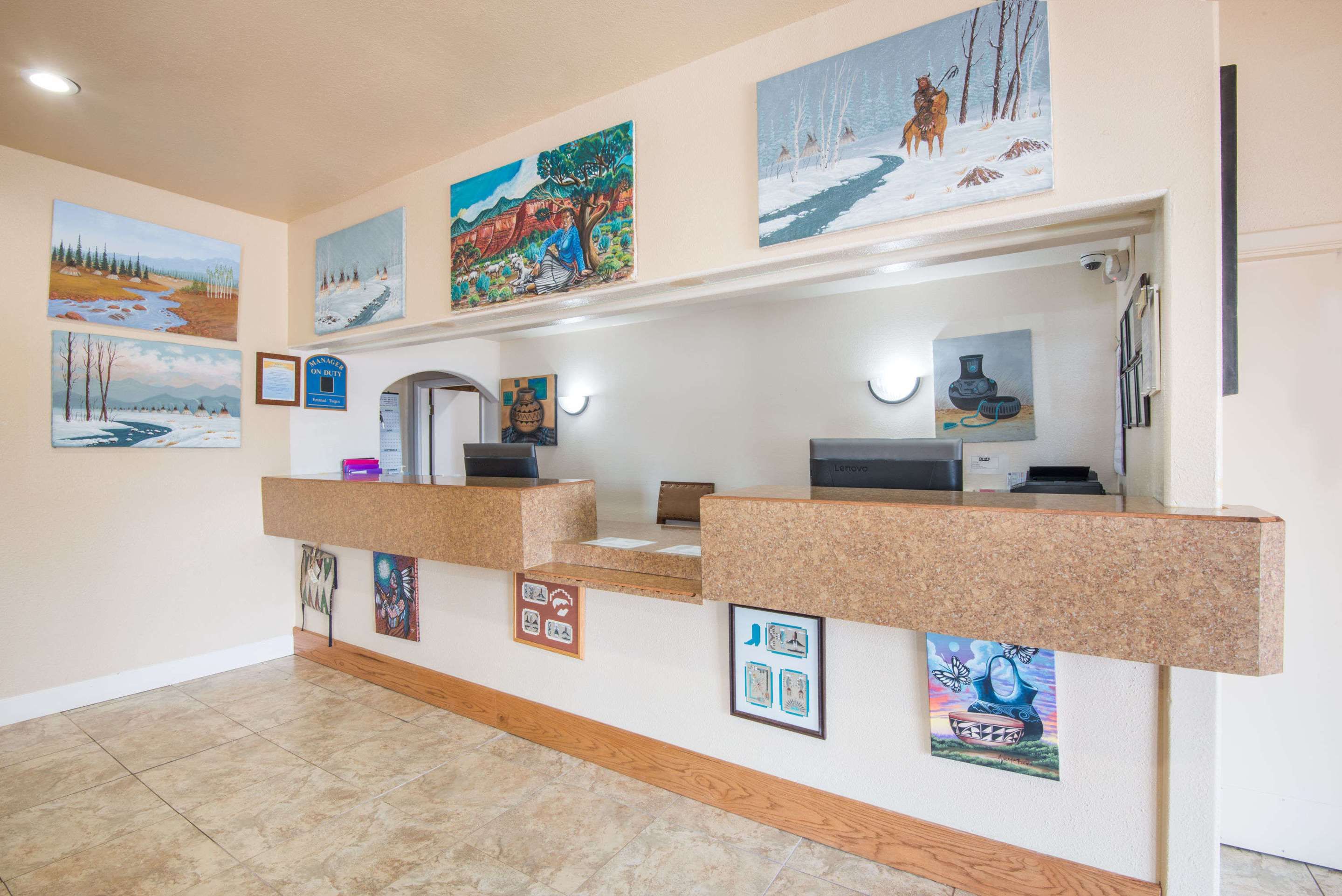 Front desk
