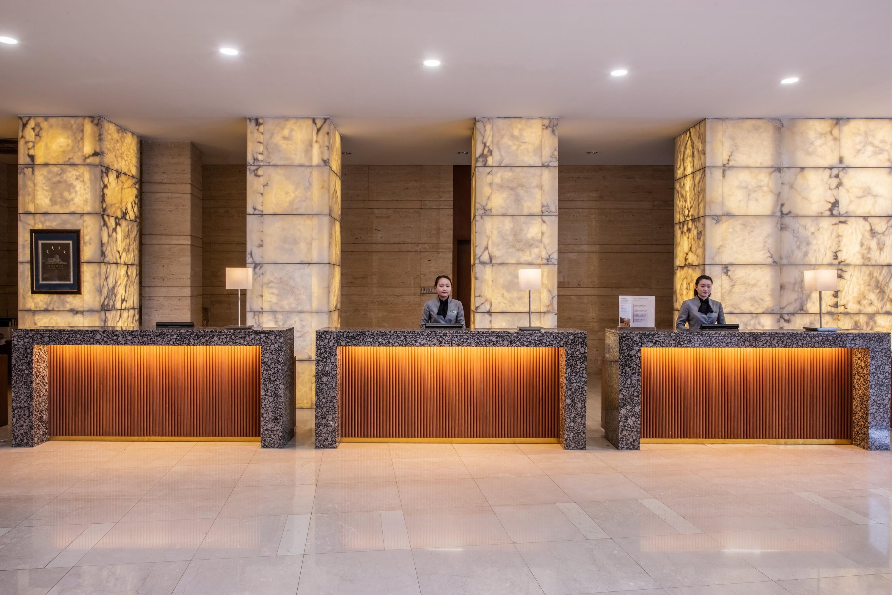 Front desk