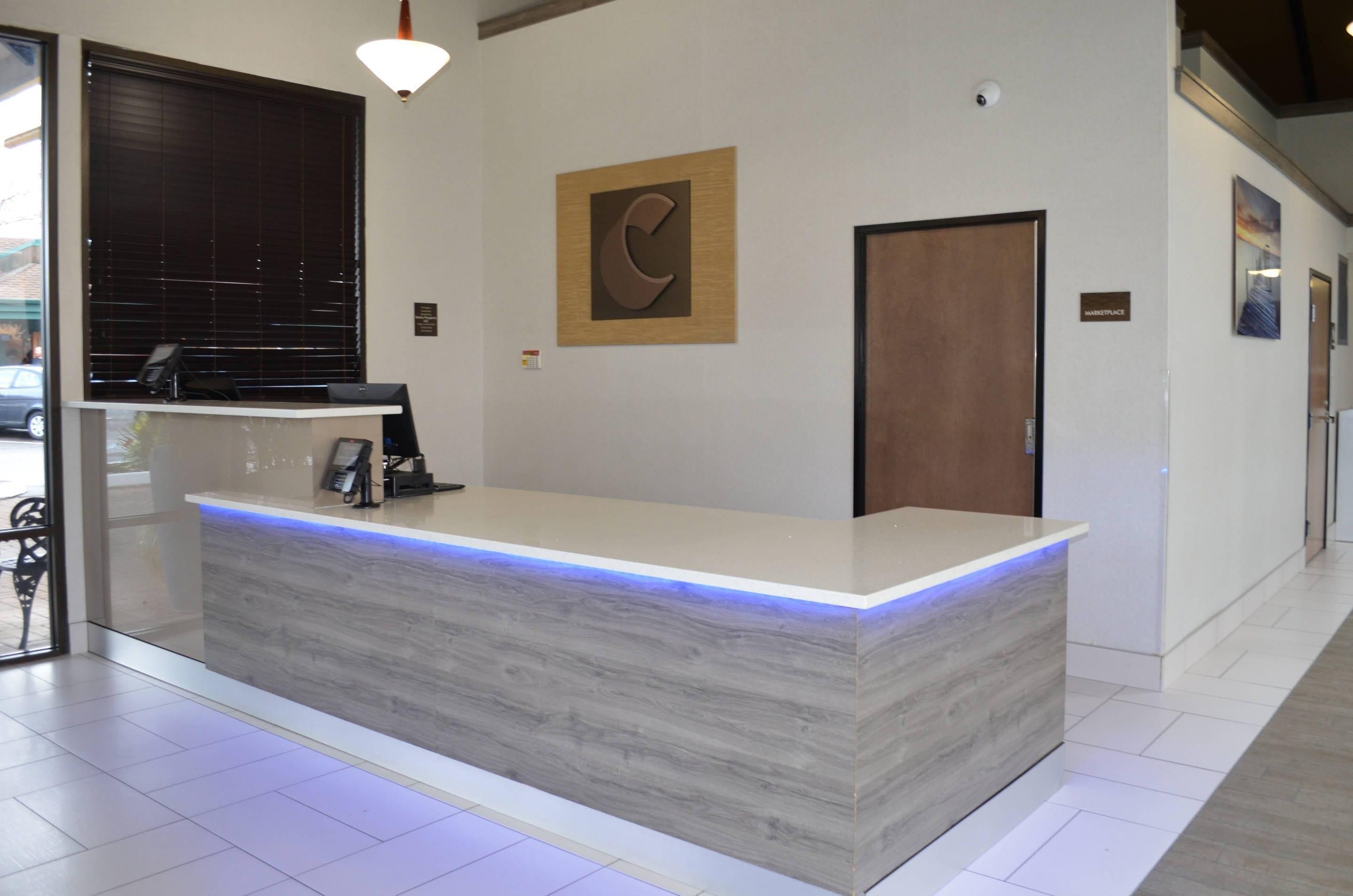 Front desk