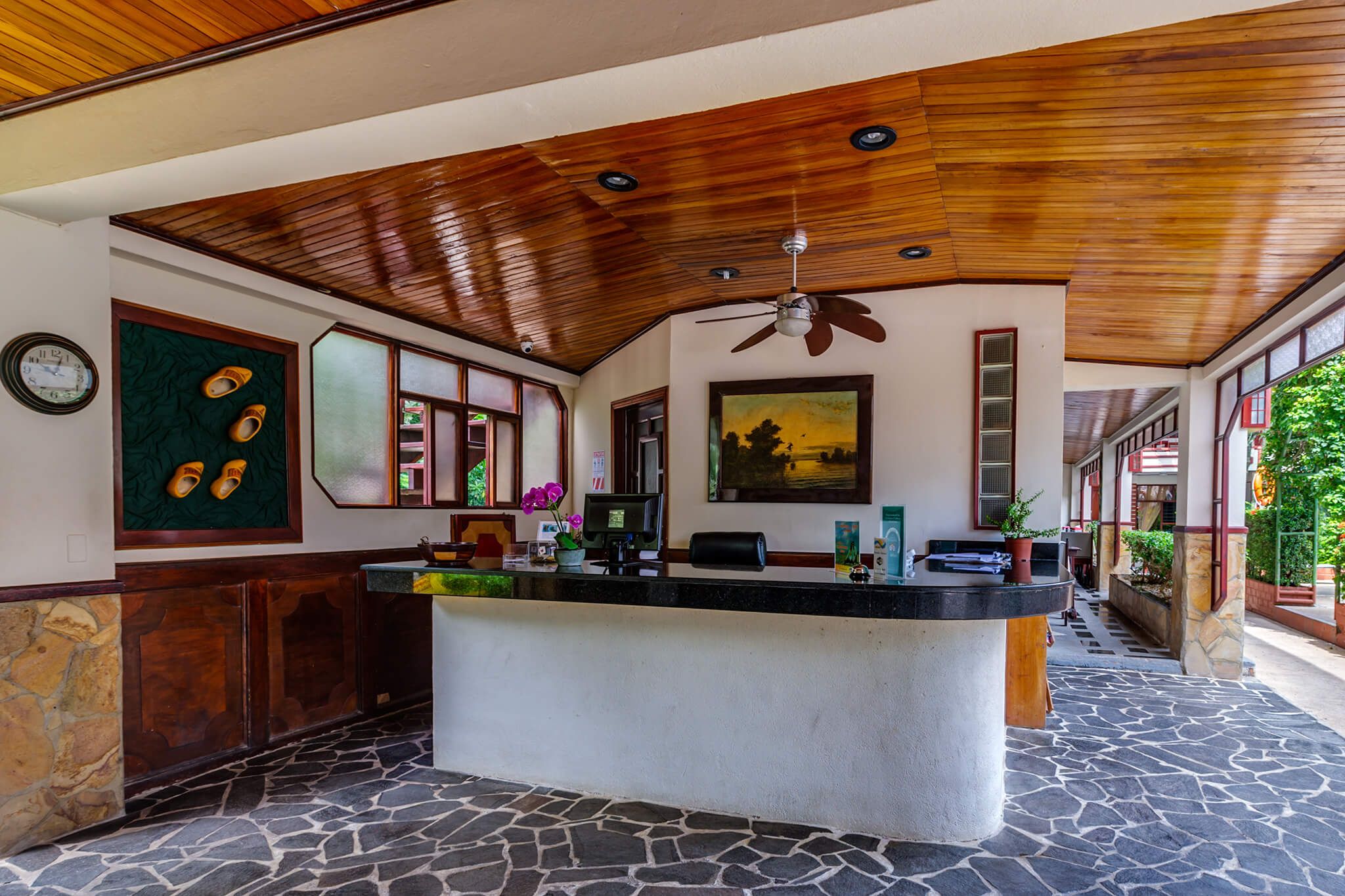 Front desk
