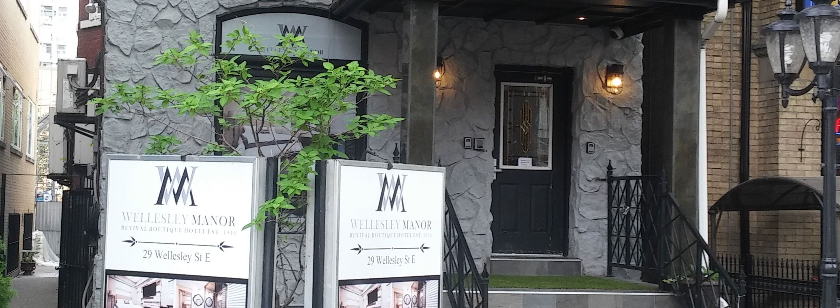 Hotel entrance