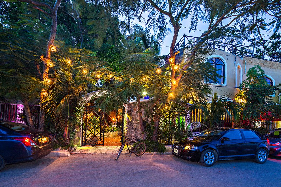 Hotel entrance